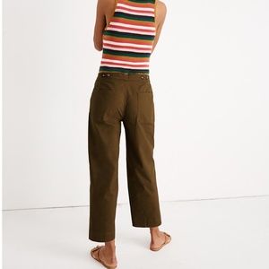 NWT Madewell Greenwich Relaxed Pants